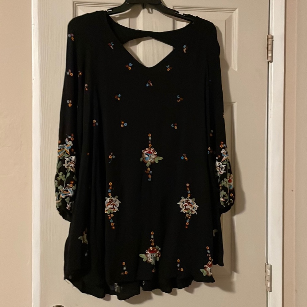 Free people embroidered dress